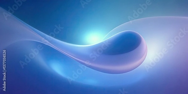 Obraz Abstract Blue Wave Background