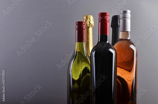 Obraz Wine Group landscape