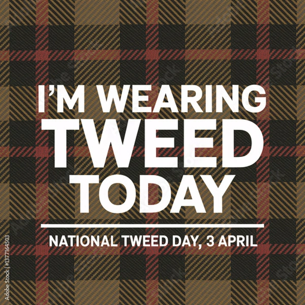 Obraz National Tweed Day