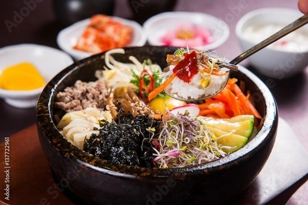 Obraz dolsot bibimbap