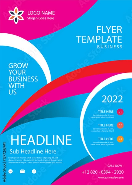 Fototapeta Letterhead design  