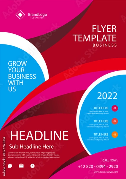 Fototapeta Letterhead design  