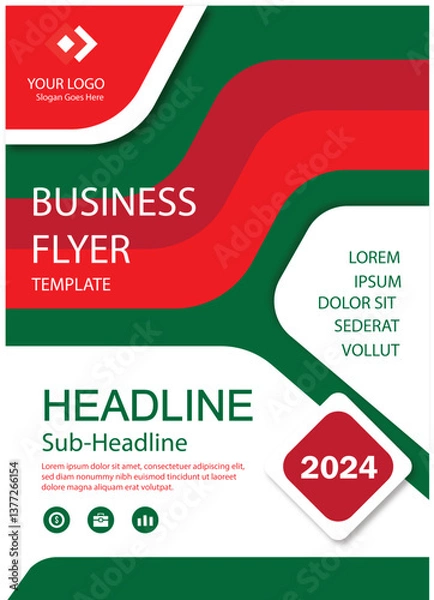 Fototapeta Letterhead design  