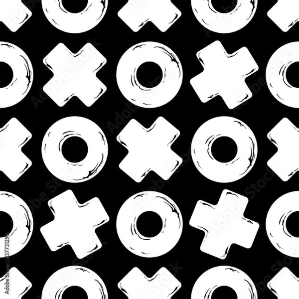 Fototapeta texture tic tac toe