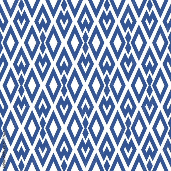 Fototapeta Seamless pattern It has a unique identity. modern geometric background