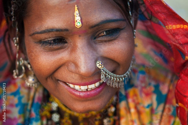 Obraz rajasthani woman