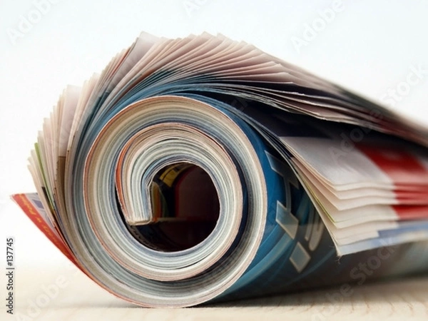 Fototapeta czasopismo
