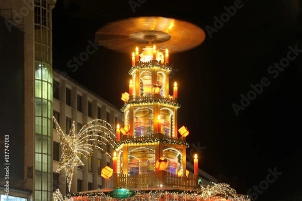 Obraz Weihnachtspyramide Hannover