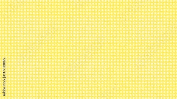 Fototapeta Soft Embossed Small Mini Lemon Yellow Grid Texture Background
