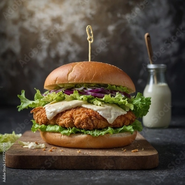 Obraz  Chicken Sandwich.