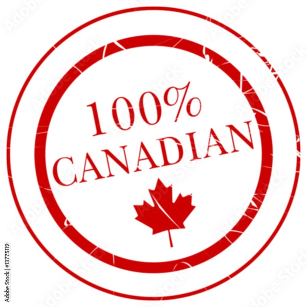 Obraz 100% Canadian Rubber Stamp