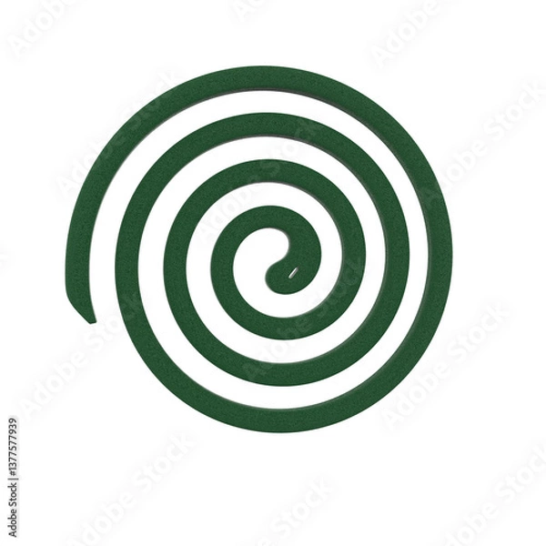 Fototapeta mosquito coil spiral