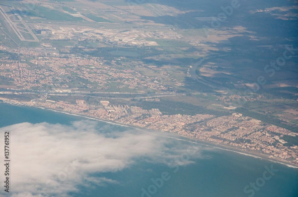 Fototapeta rome, aerial view