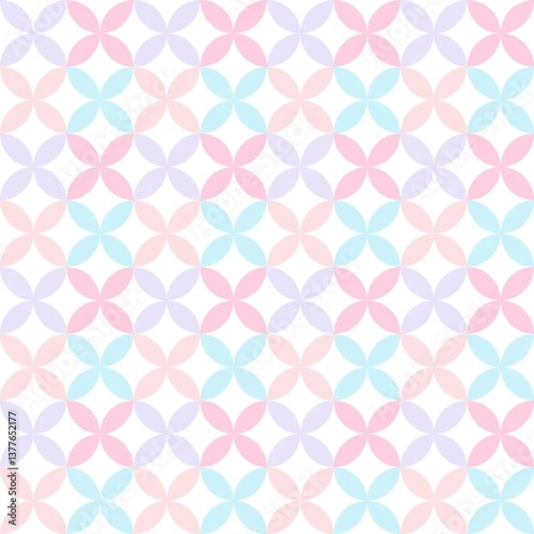 Fototapeta seamless geometric pattern abstract background 