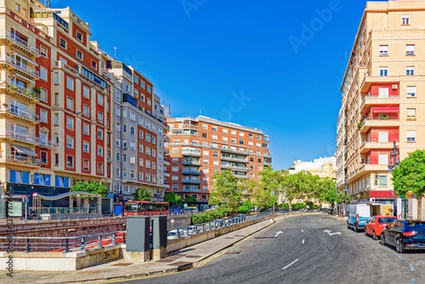 Obraz Valencia. Urban views-landscapes third largest city in Spain.
