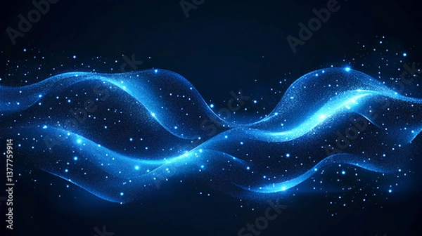 Fototapeta abstract blue background