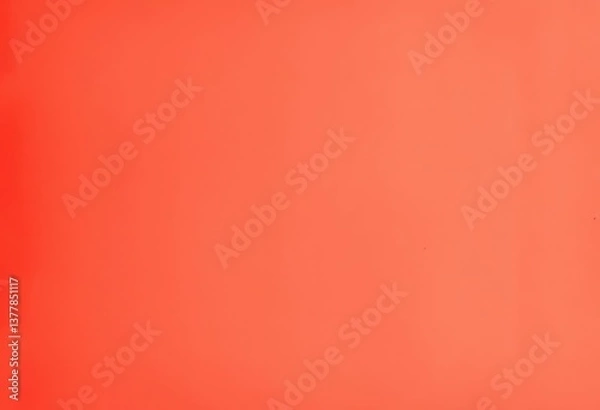 Fototapeta Faded red paper texture, rough surface, blank retro page, vintage background, worn paper, copy space