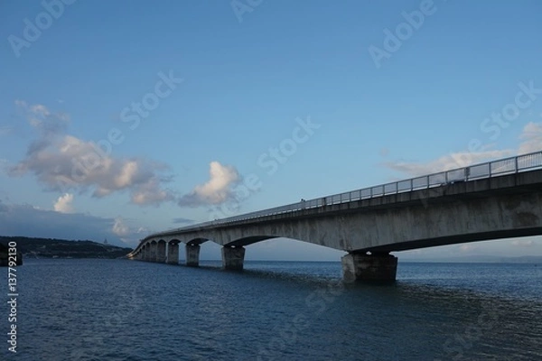 Fototapeta 古宇利大橋　古宇利島