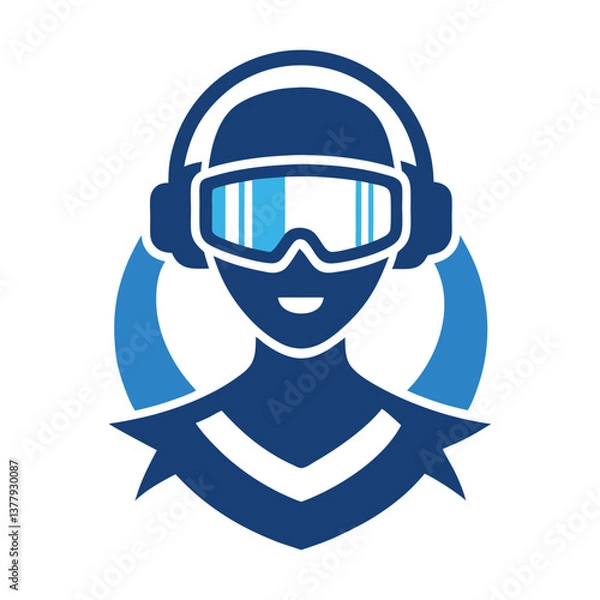Obraz hockey helmet vector