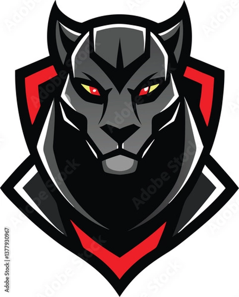 Obraz wolf head tattoo