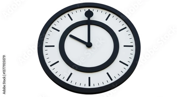 Fototapeta Isolated Modern Clock