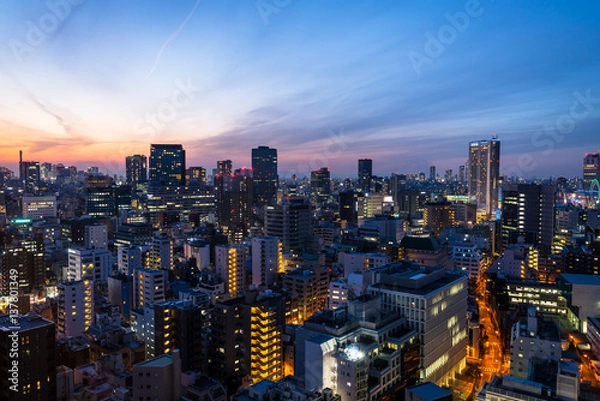 Obraz Twilight Tokyo - トワイライト・トーキョー１