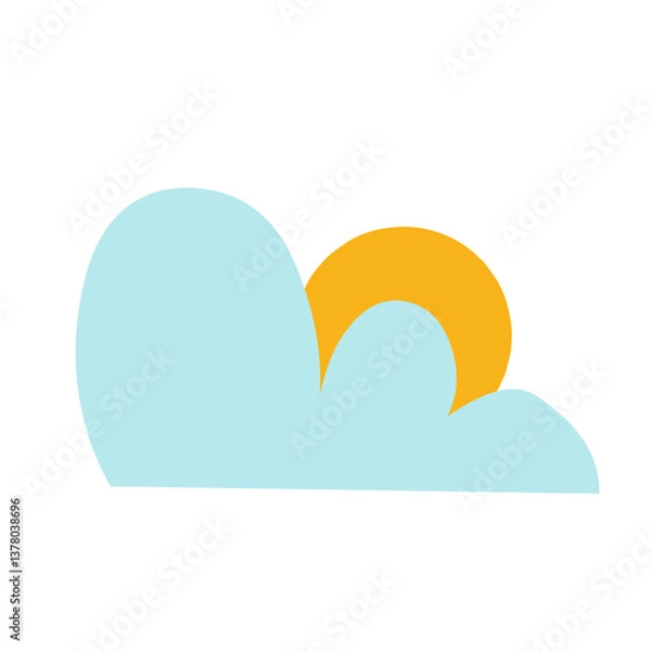 Obraz abstract logo design