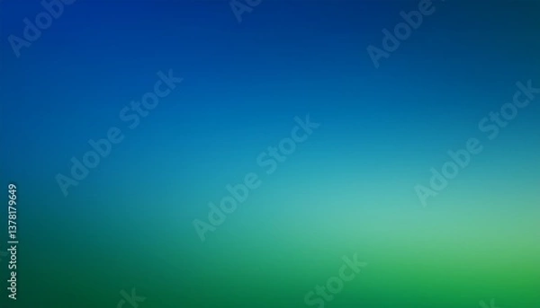Fototapeta green blue gradient soft background minimalistic blur abstract graphic