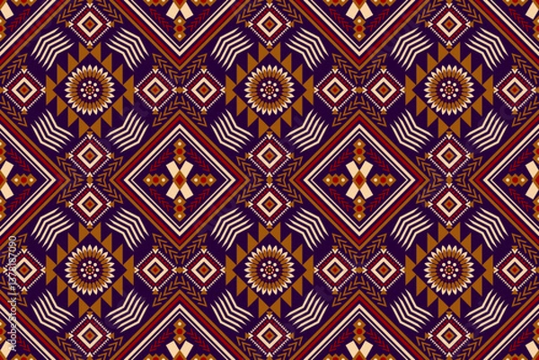 Obraz Geometric ethnic seamless pattern,African ethnic seamless pattern 