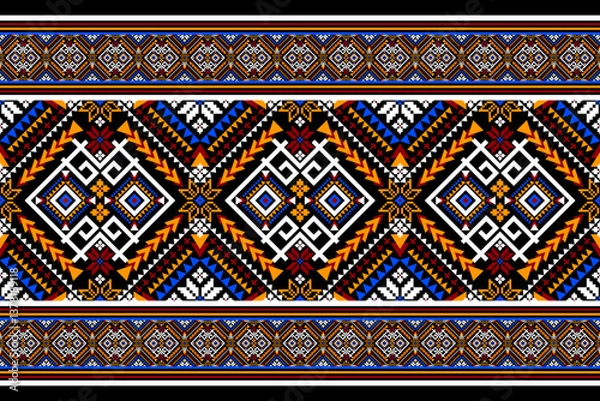 Obraz Geometric ethnic pattern 