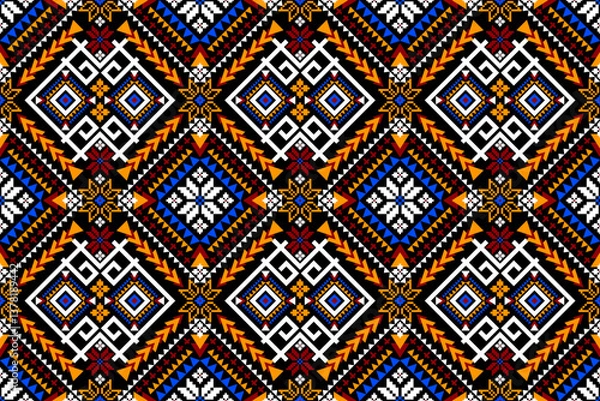 Obraz Geometric ethnic pattern 