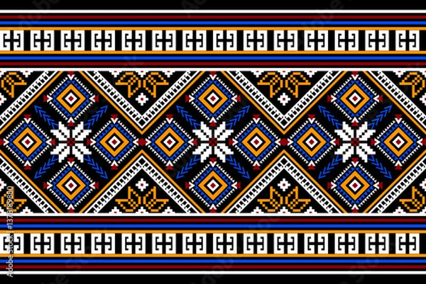 Obraz Geometric ethnic pattern 