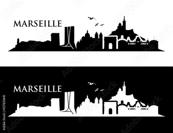 Obraz Panoramę Marsylii