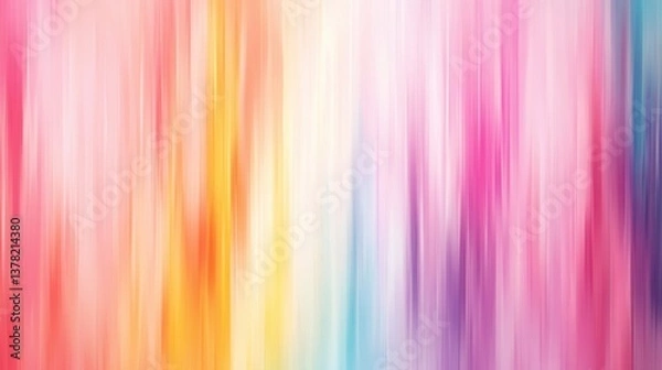 Fototapeta Vibrant Vertical Colorful Lines Background