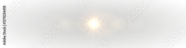 Obraz Png Light Glow Shine Sunbeam Rays Sunlight Brightness Transparent Overlay Effect Realistic Illumination Flare Burst Radiance White Light Glow Effect Lens Flare Beams Soft Glow Natural Light Background