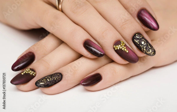 Fototapeta nails