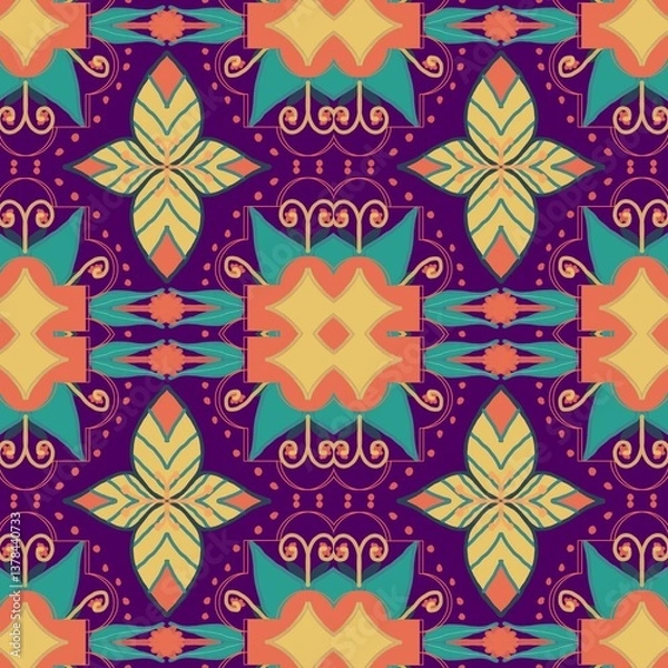 Fototapeta abstract seamless pattern