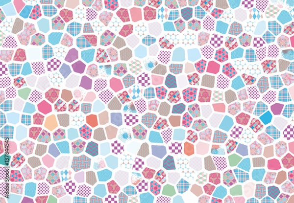 Fototapeta ラフ　模様　パターン