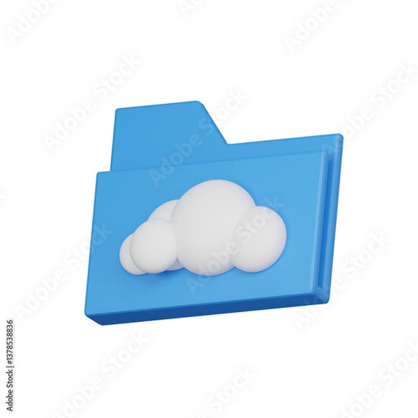 Obraz Cloud folder
