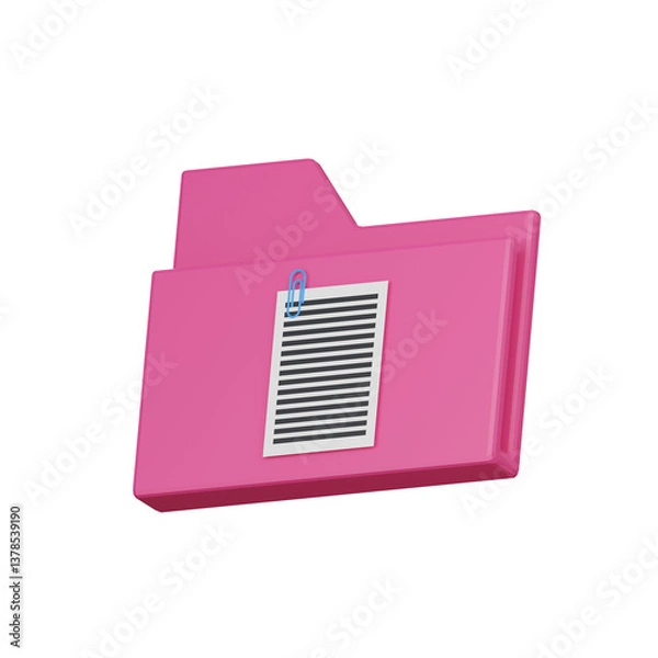 Obraz Document folder