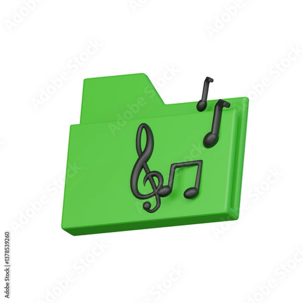 Obraz Music folder