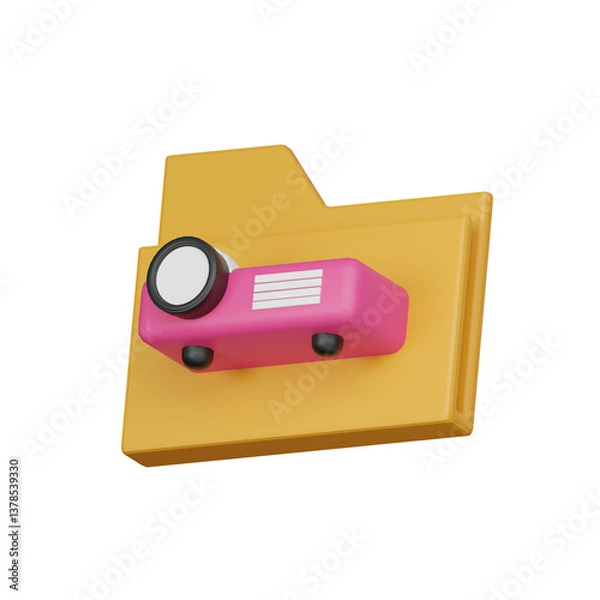 Obraz Presentation folder