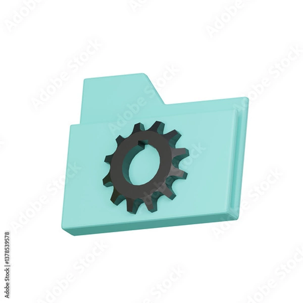 Obraz Setting folder