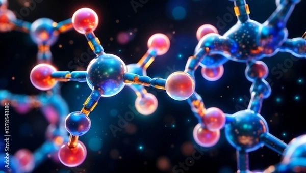 Fototapeta Luminescent ester linkages in sustainable polymer science