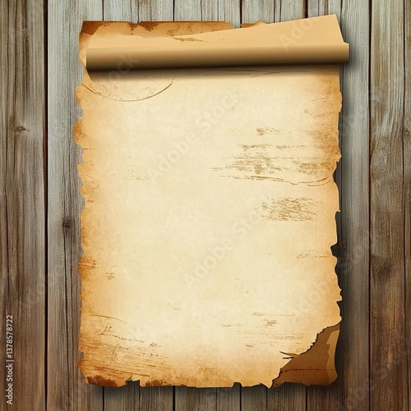 Obraz Template wanted poster