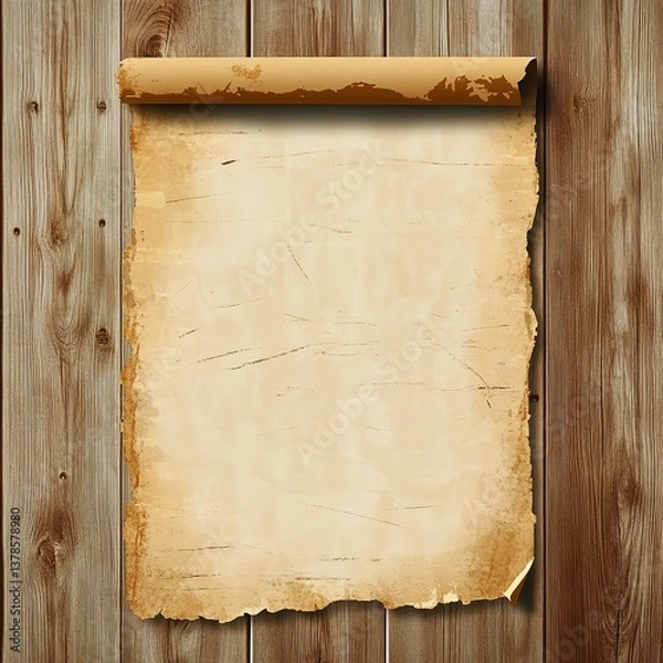 Obraz Template wanted poster