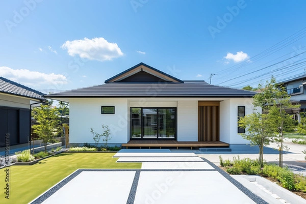 Obraz 新築の平家