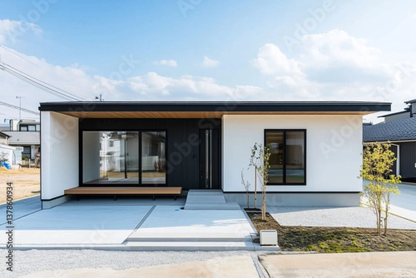 Obraz 新築の平家