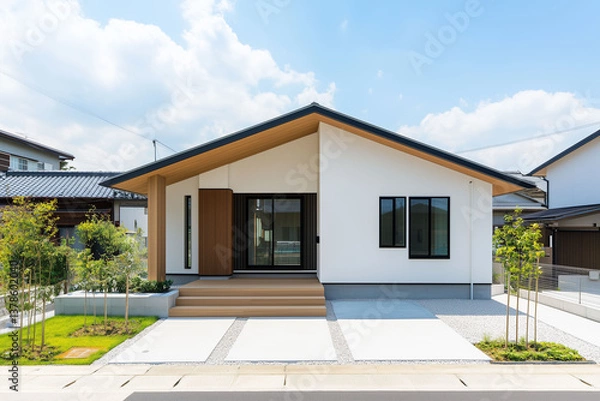 Obraz 新築の平家