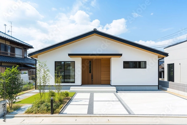 Obraz 新築の平家